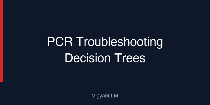 Pcr Troubleshooting Guide